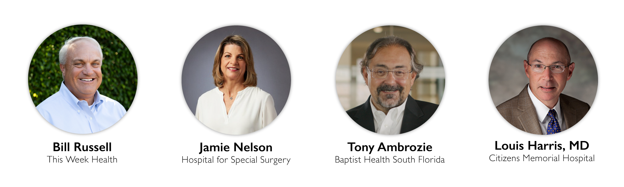 Patient Experience Webinar Panelists